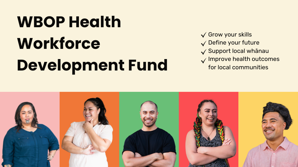 WBOP Workforce Development Fund poster 