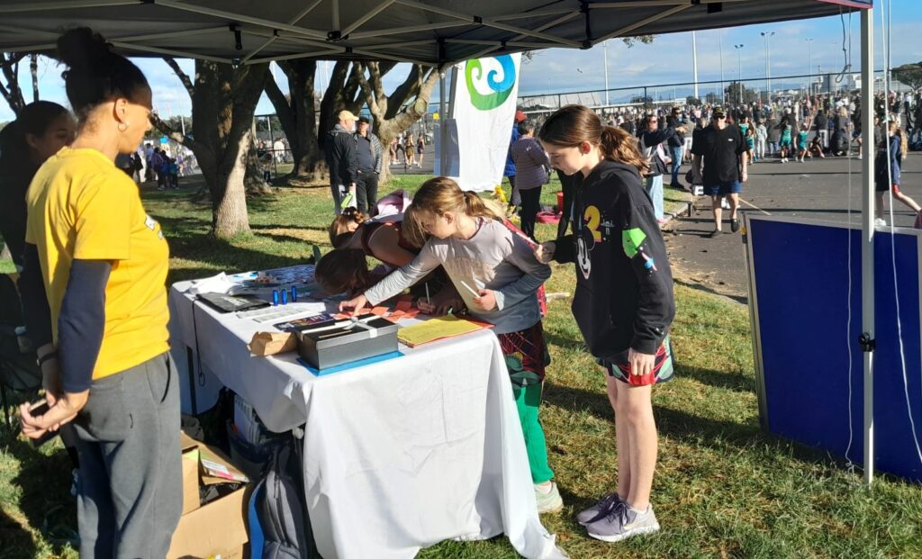 The coalition also supported Smokefree May at the Tauranga Netball Centre