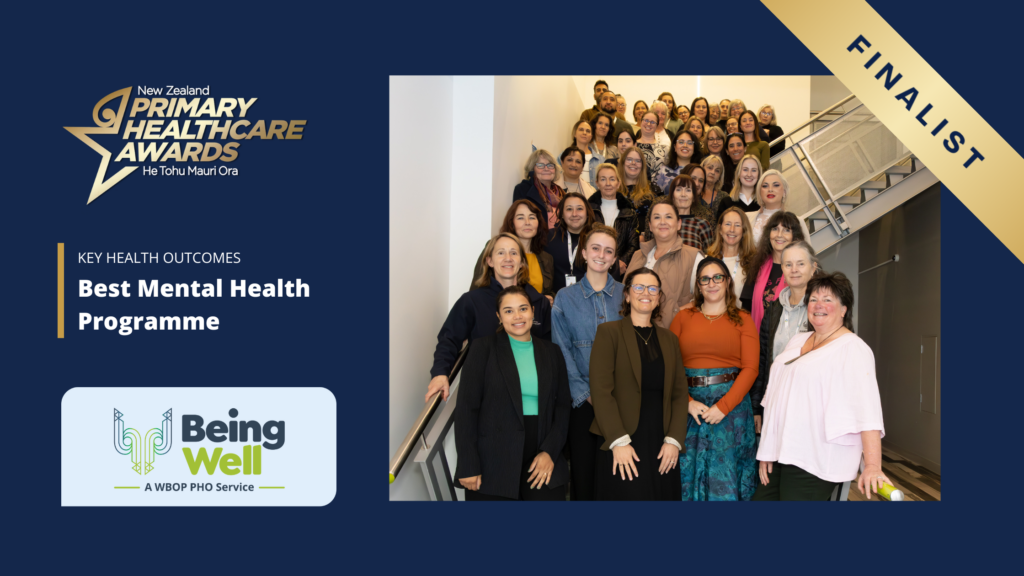 Members of the BeingWell team at a 2025 hui.