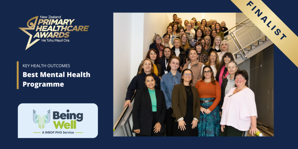 Members of the BeingWell team at a 2025 hui.