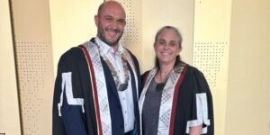 Dr Claire Isham and Dr Luke Bradford