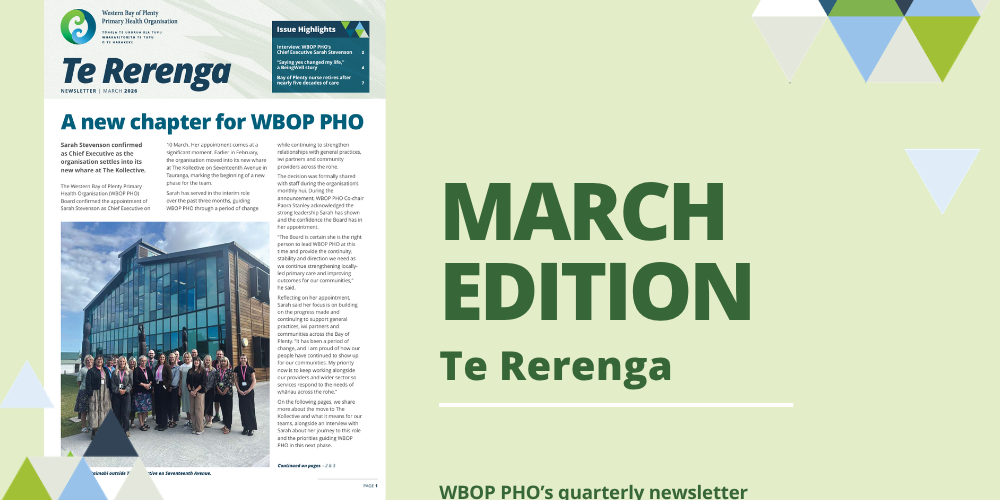 Te Rerenga March 2026